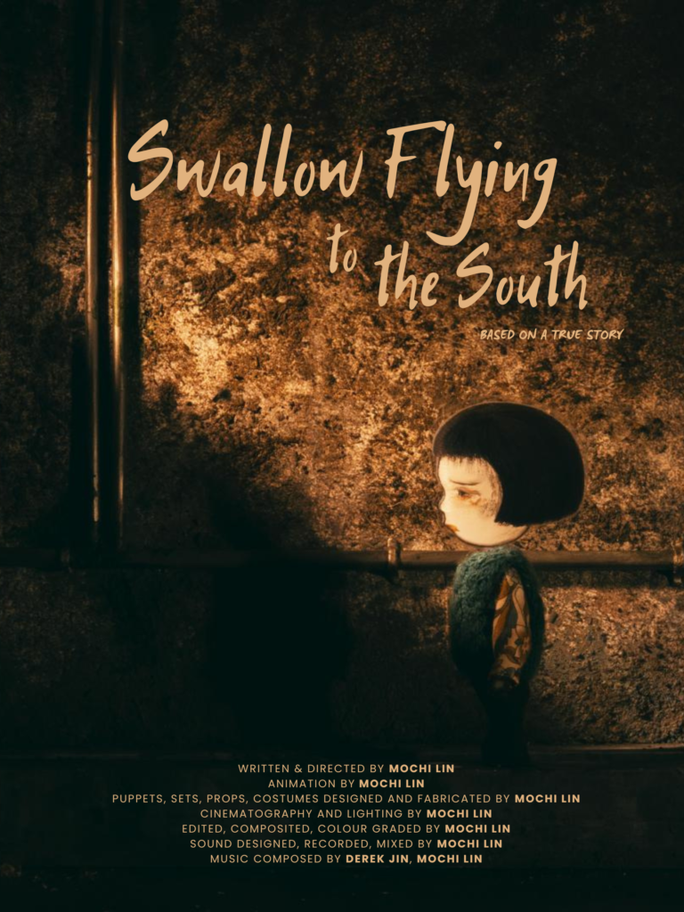 Swallow Flying to the South Poster